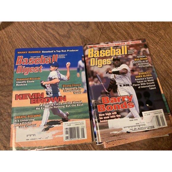 Baseball Digest 2001 Back Issues  (8 magazines) - Picture 5 of 5
